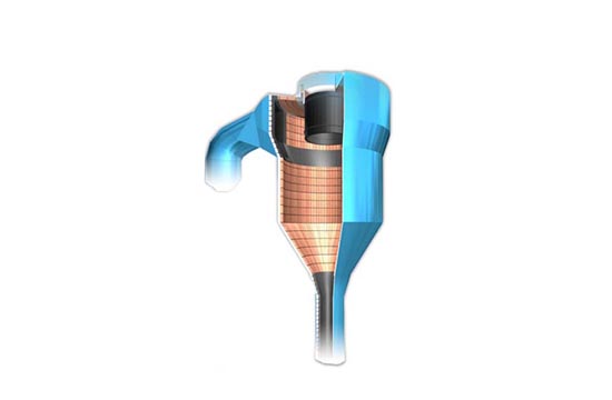 New high-strength ceramic preheater inner cylinder