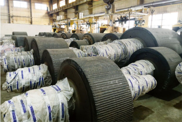Roller press roller