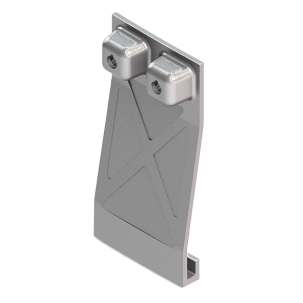 Heat-resistant steel hanging plate